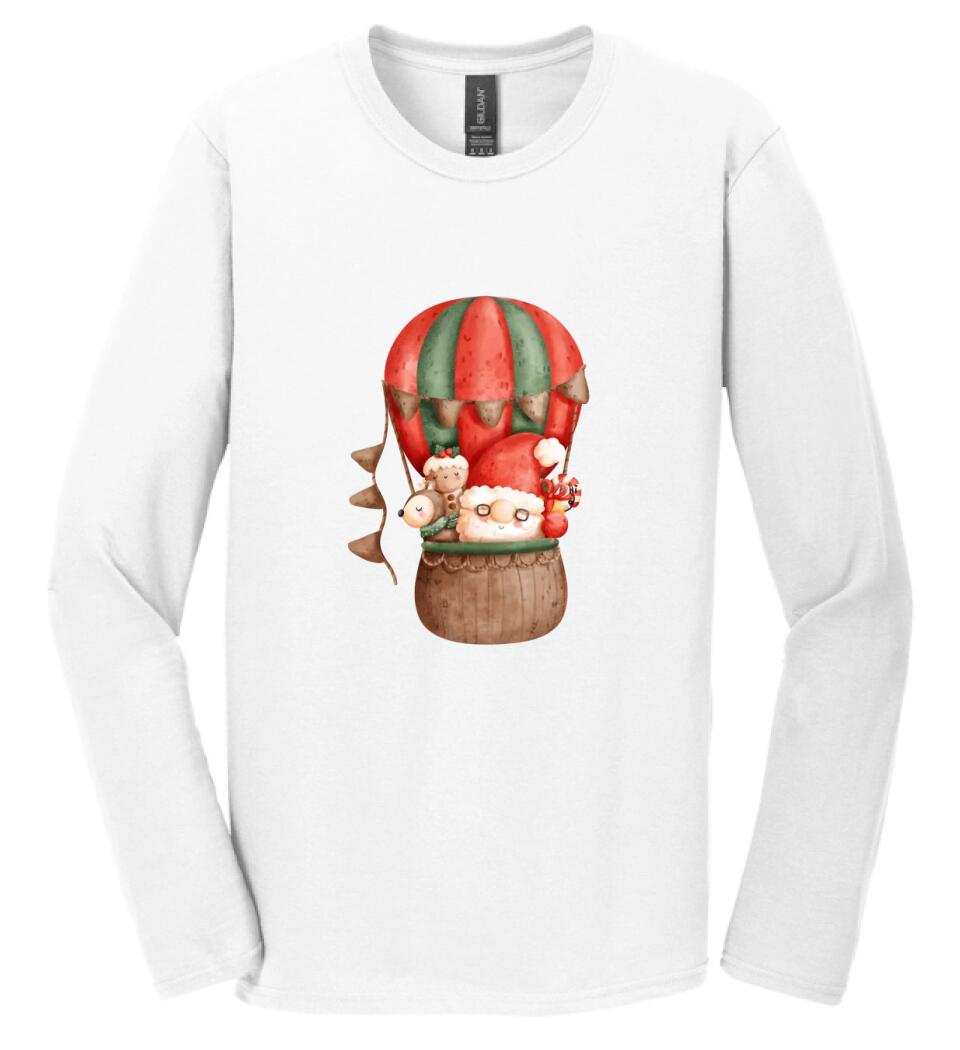 Hőlégballonos mikulás