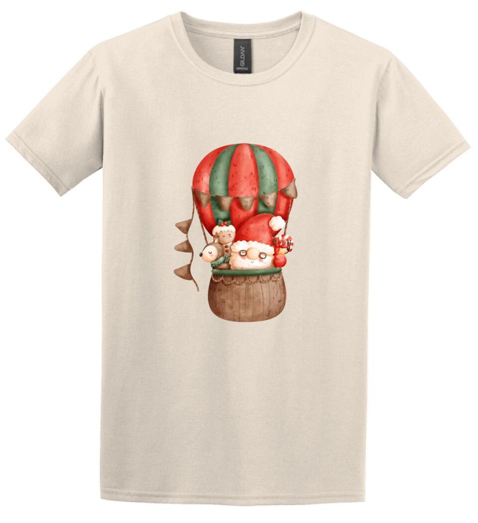 Hőlégballonos mikulás