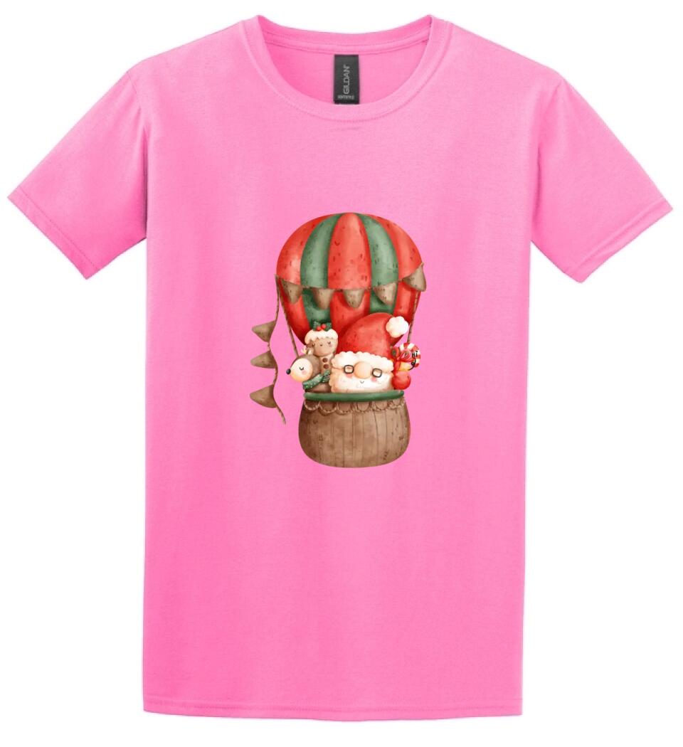 Hőlégballonos mikulás