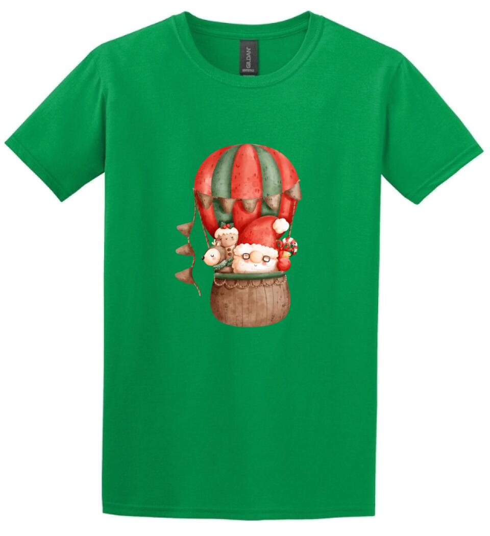 Hőlégballonos mikulás