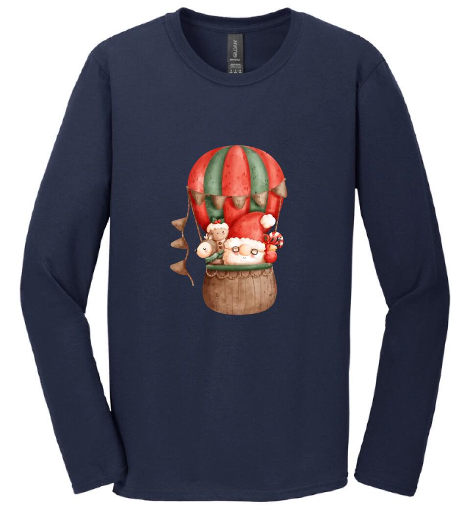 Hőlégballonos mikulás