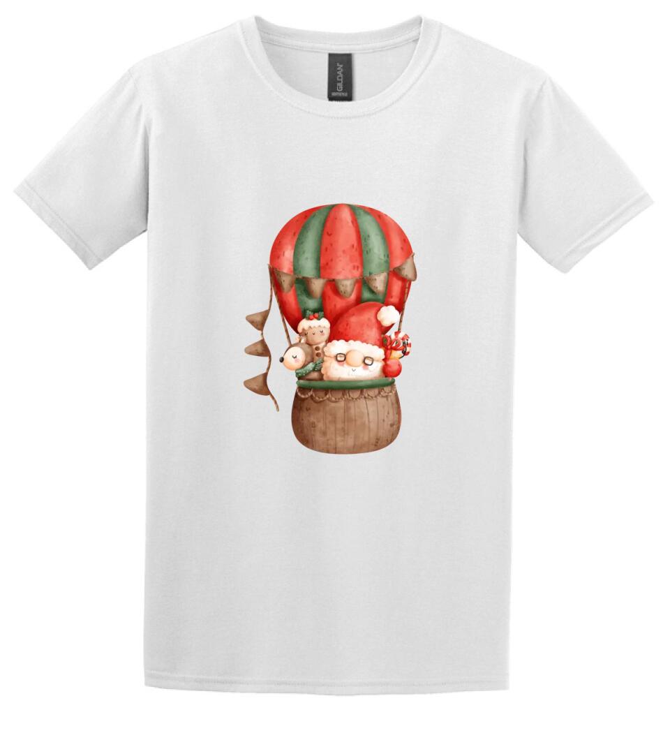 Hőlégballonos mikulás