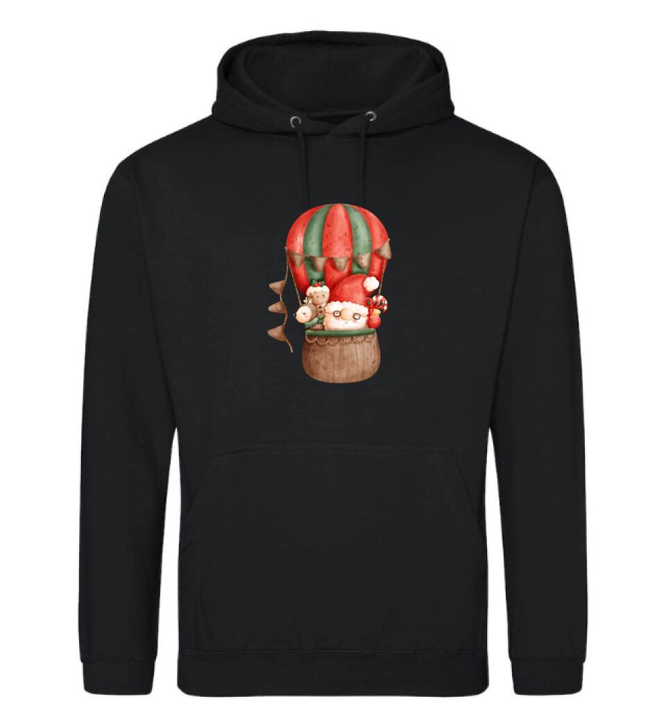 Hőlégballonos mikulás