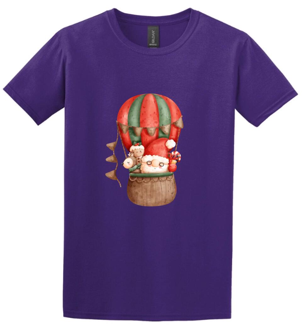 Hőlégballonos mikulás