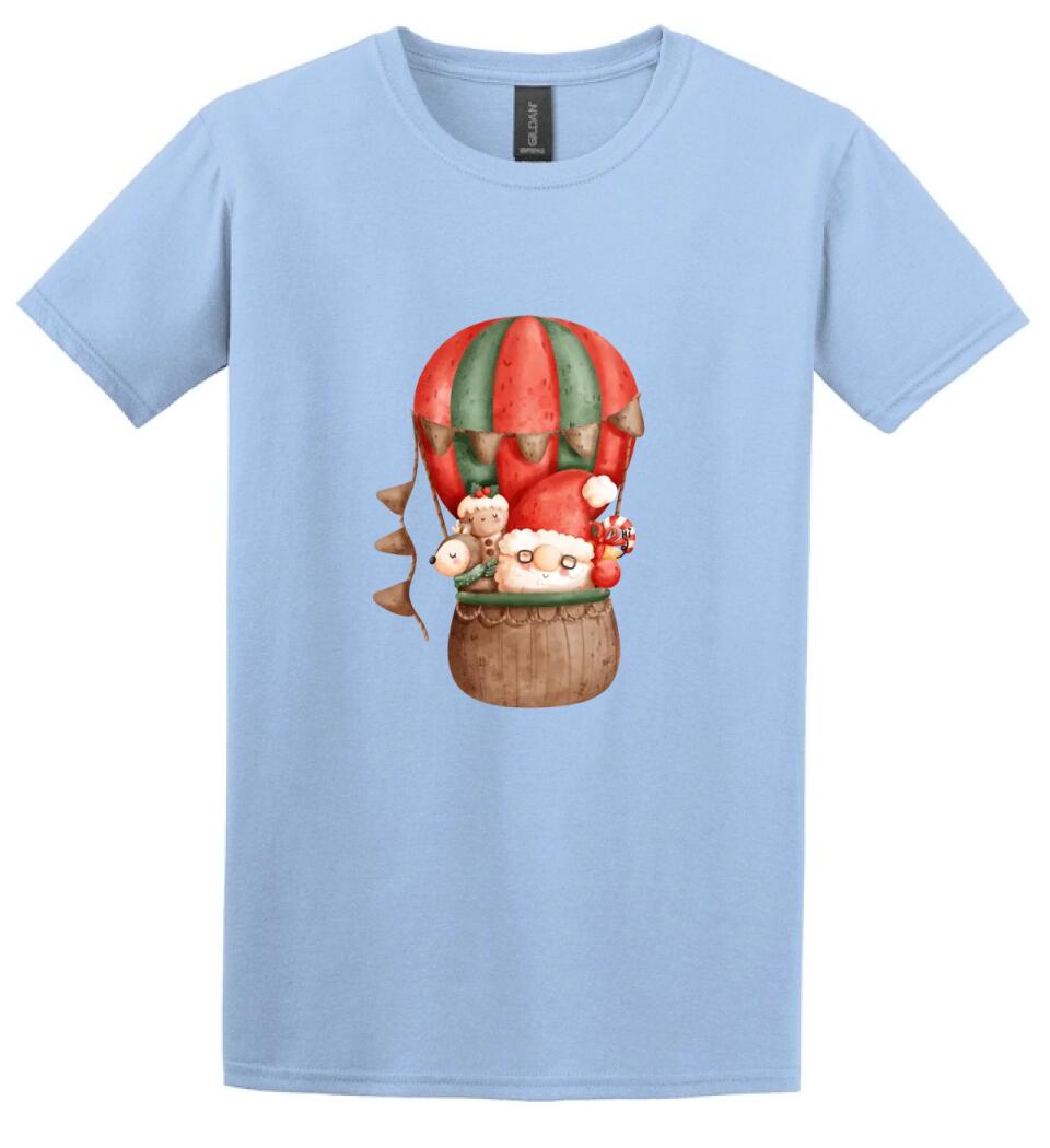 Hőlégballonos mikulás