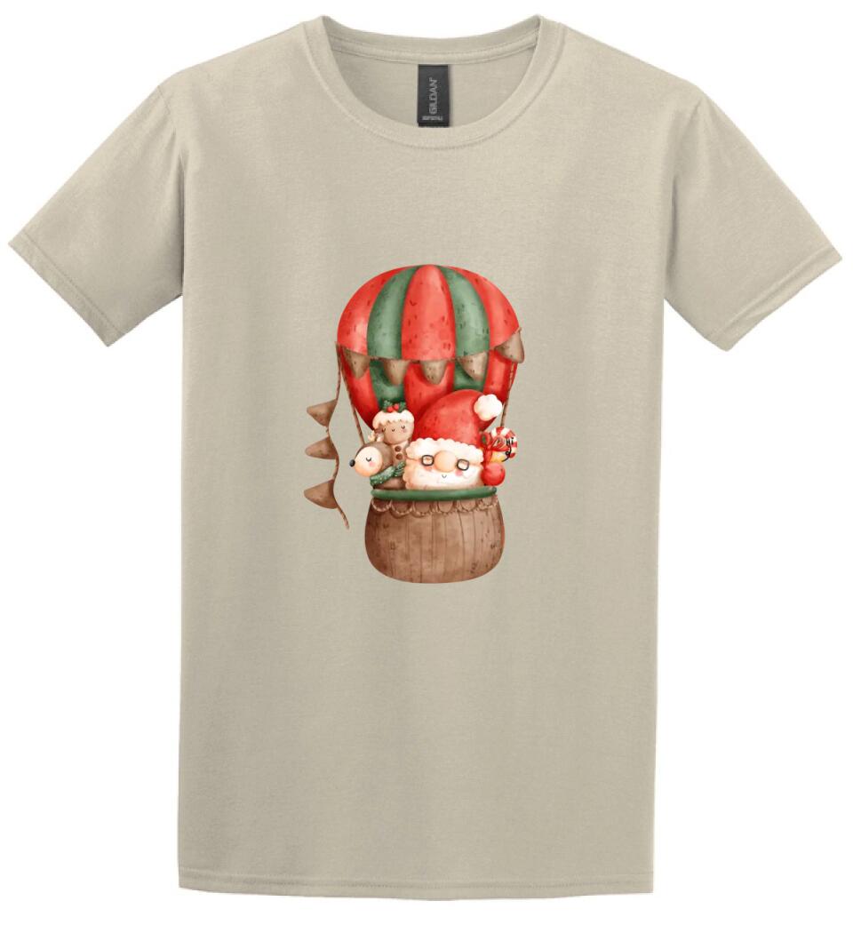 Hőlégballonos mikulás