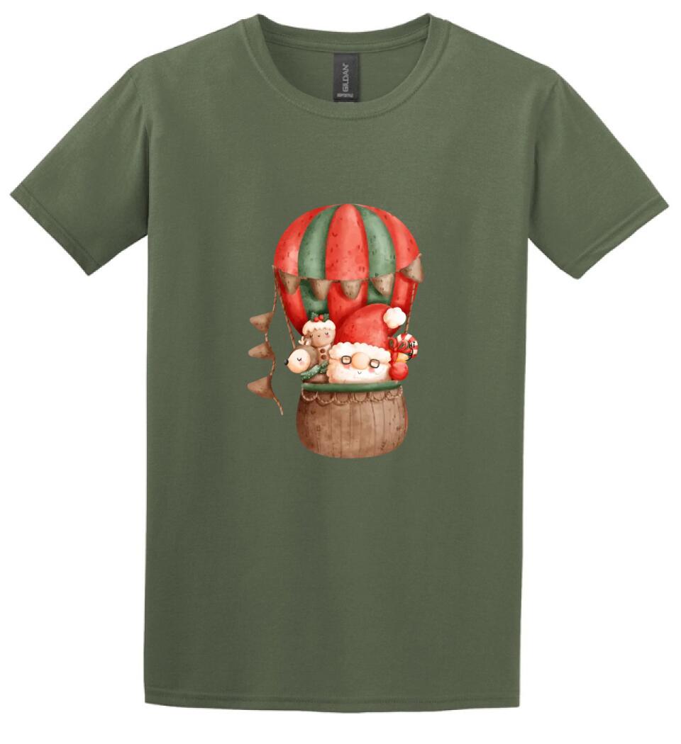 Hőlégballonos mikulás