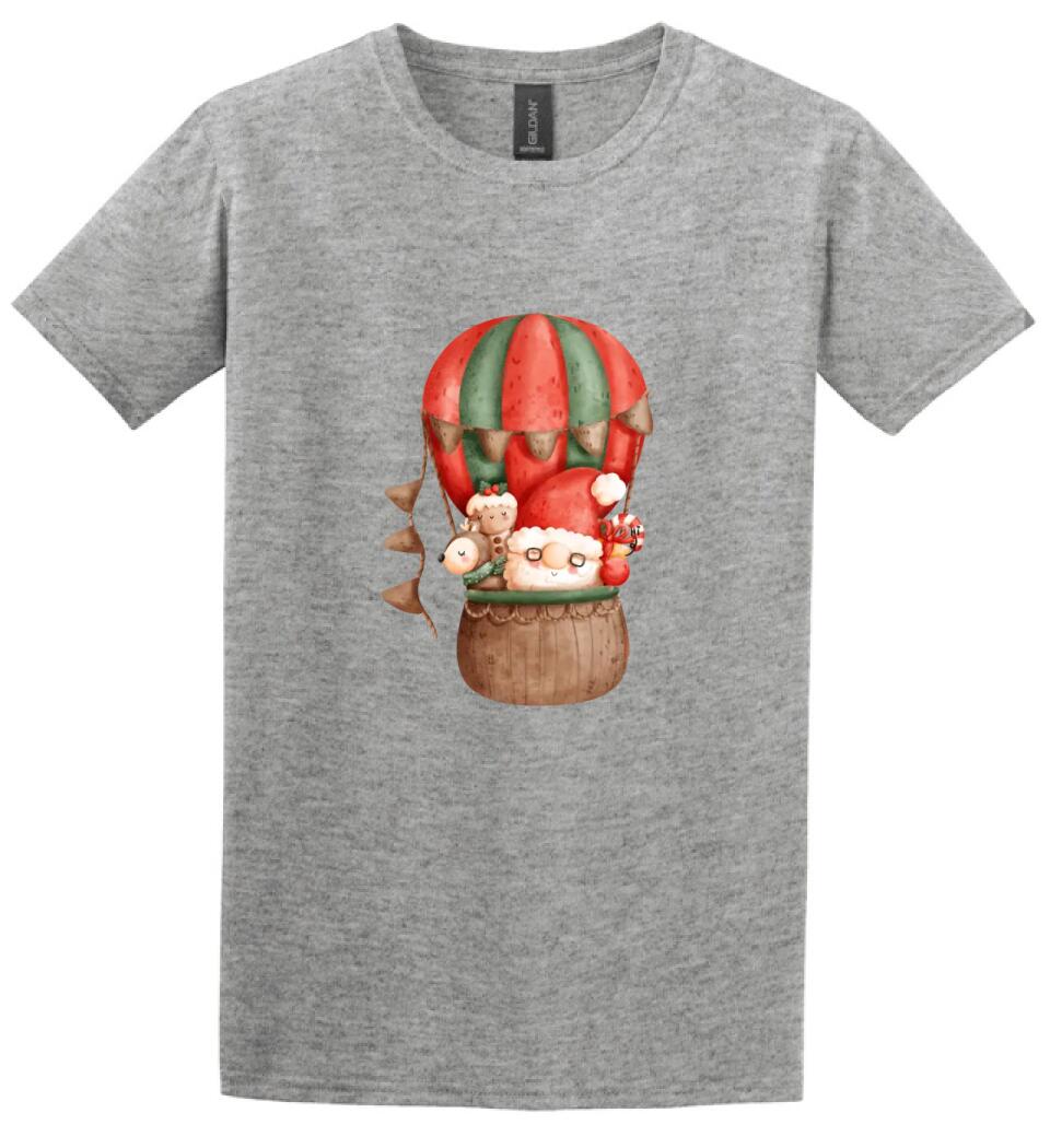 Hőlégballonos mikulás