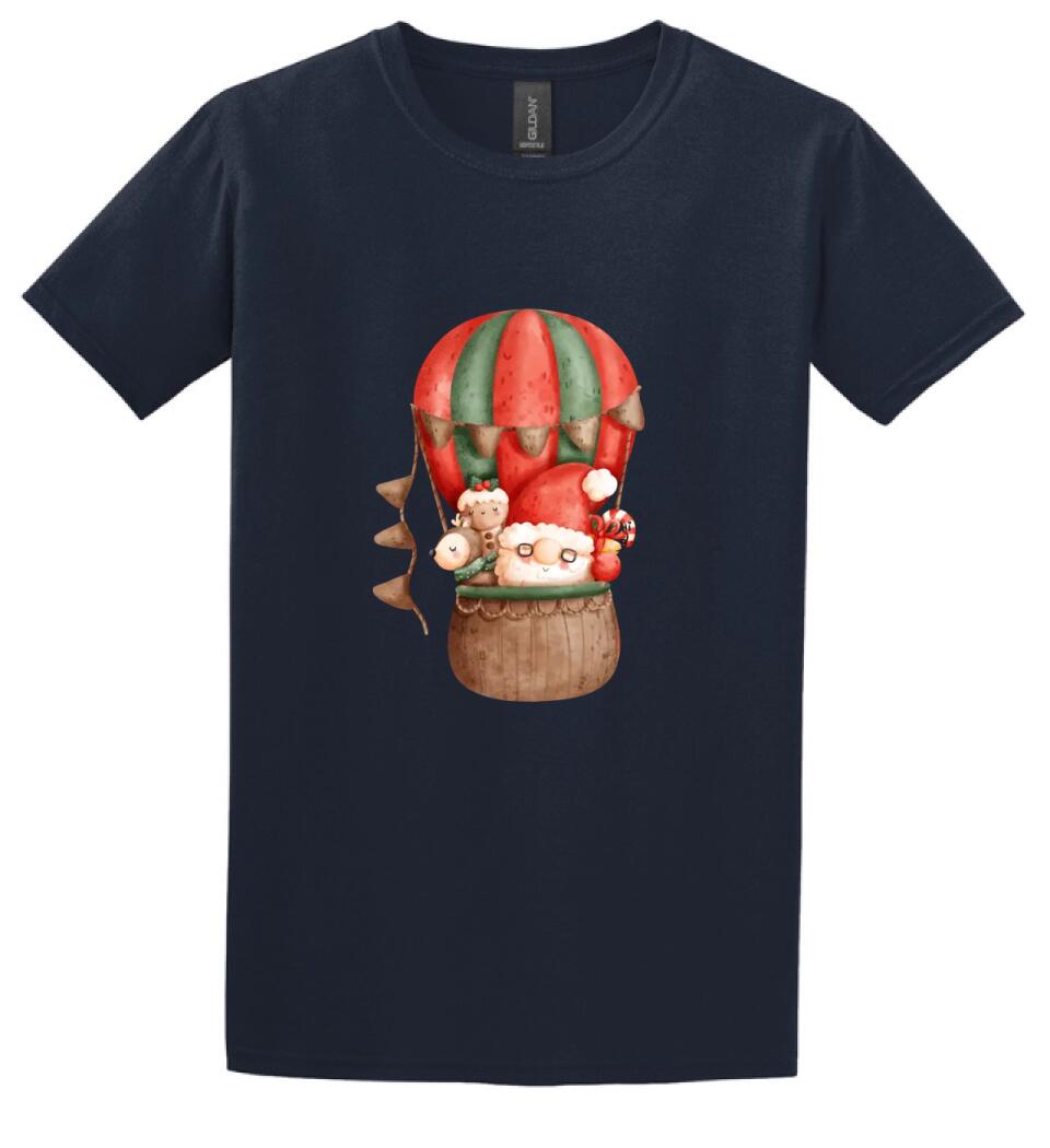 Hőlégballonos mikulás