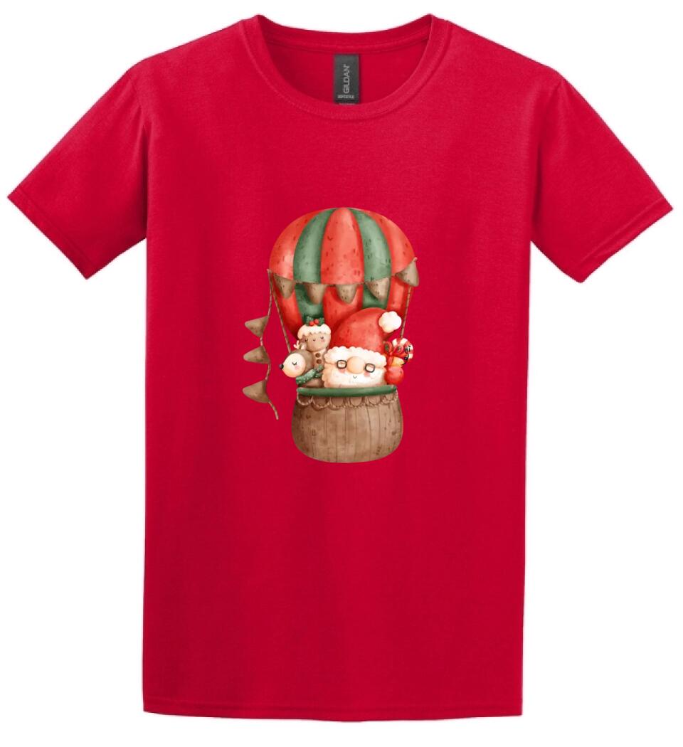 Hőlégballonos mikulás