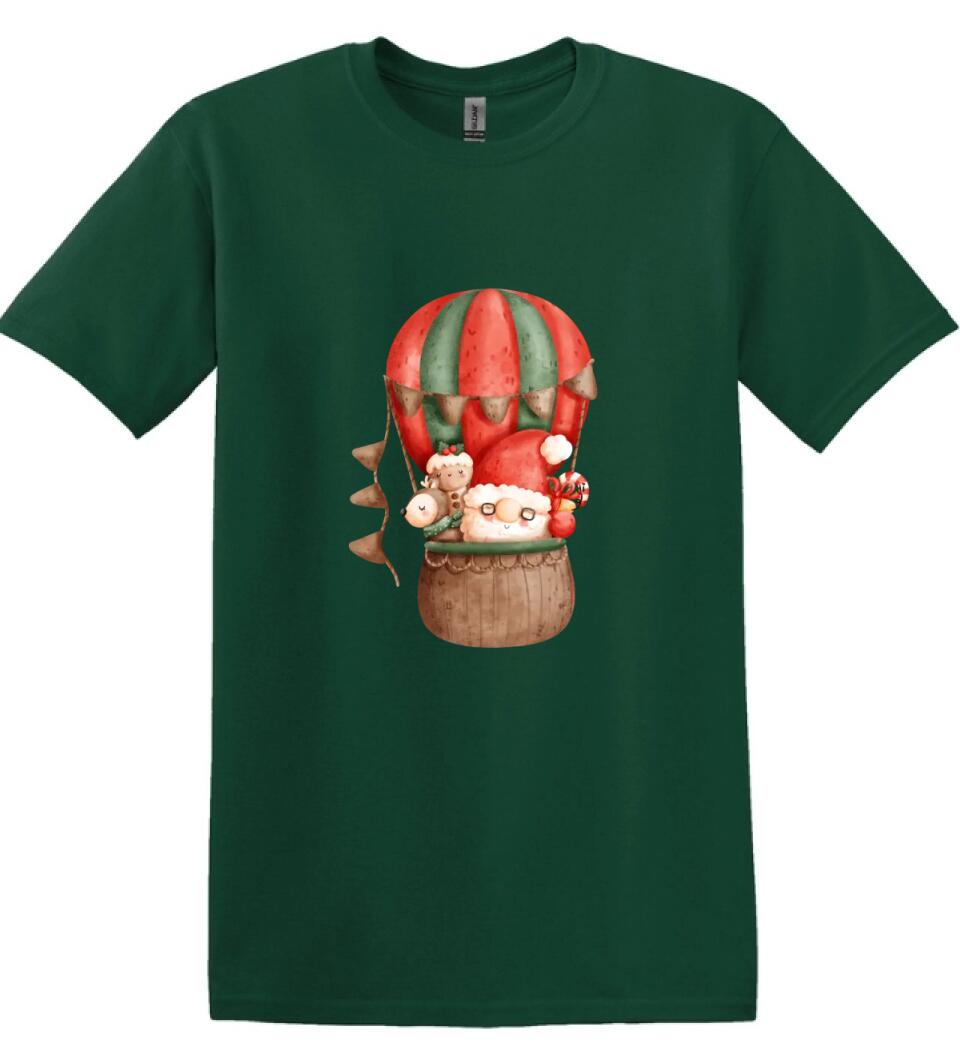 Hőlégballonos mikulás