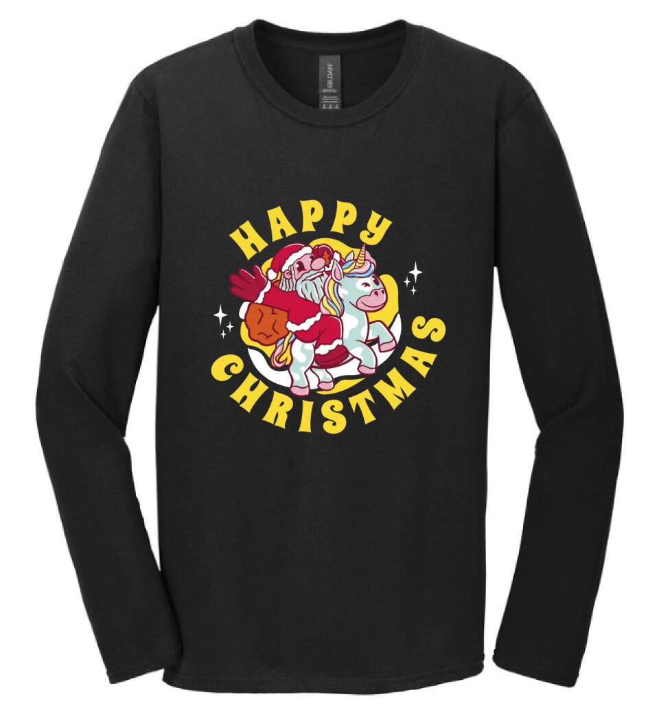 Happy christmas unicorn