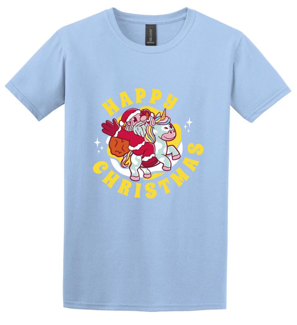 Happy christmas unicorn