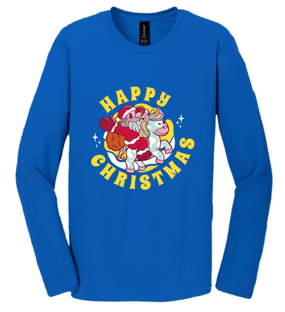 Happy christmas unicorn