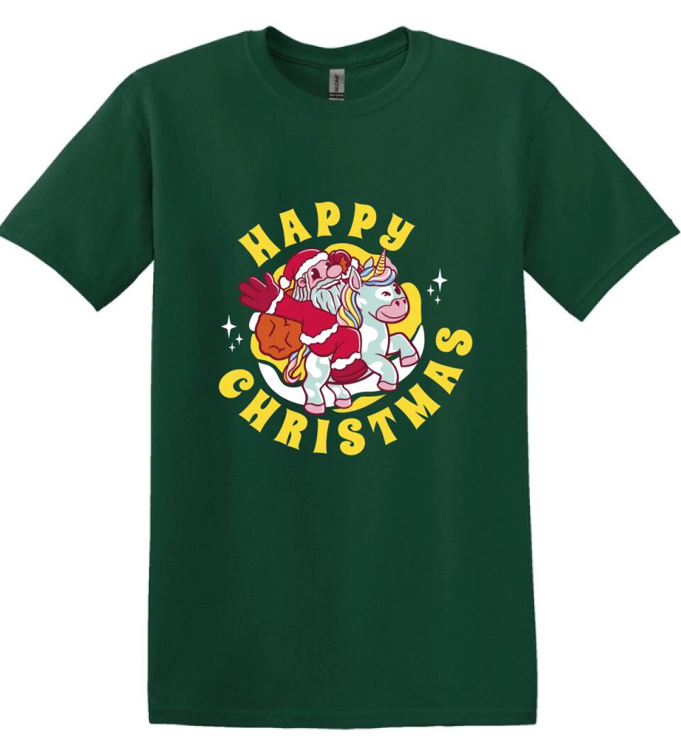 Happy christmas unicorn