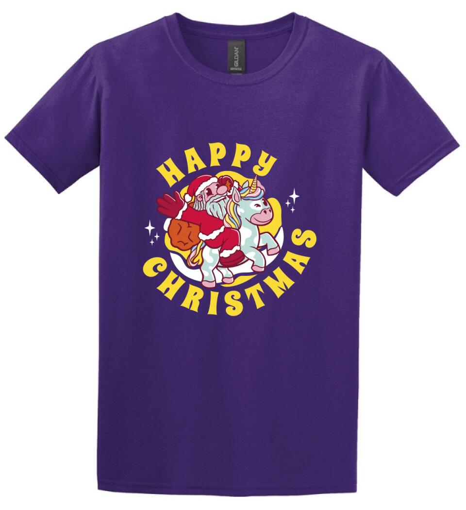 Happy christmas unicorn