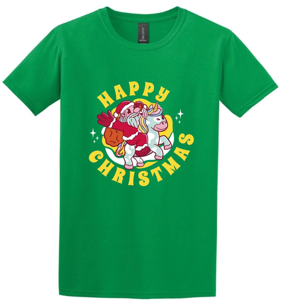 Happy christmas unicorn