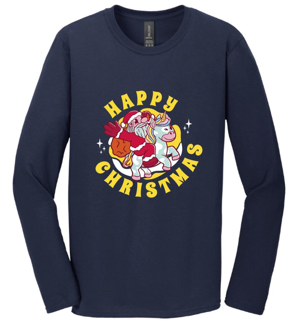 Happy christmas unicorn