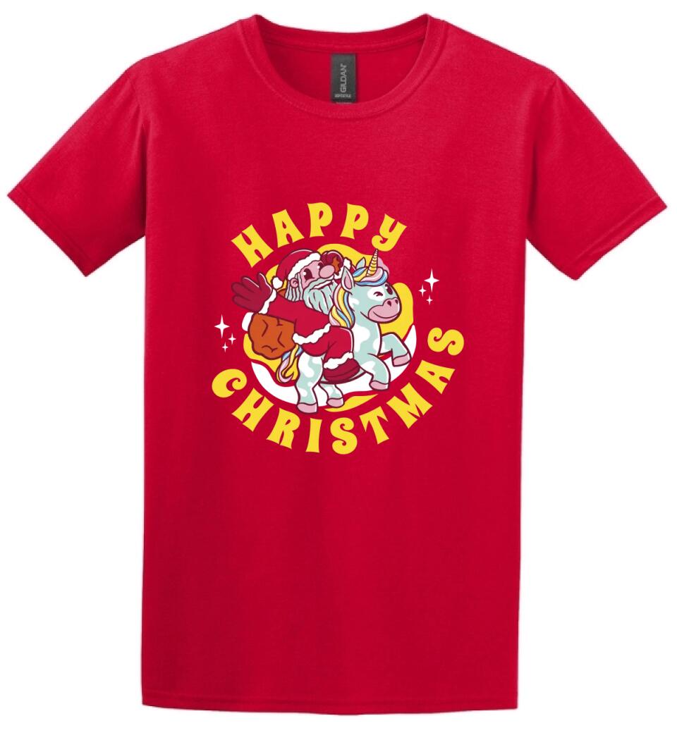 Happy christmas unicorn