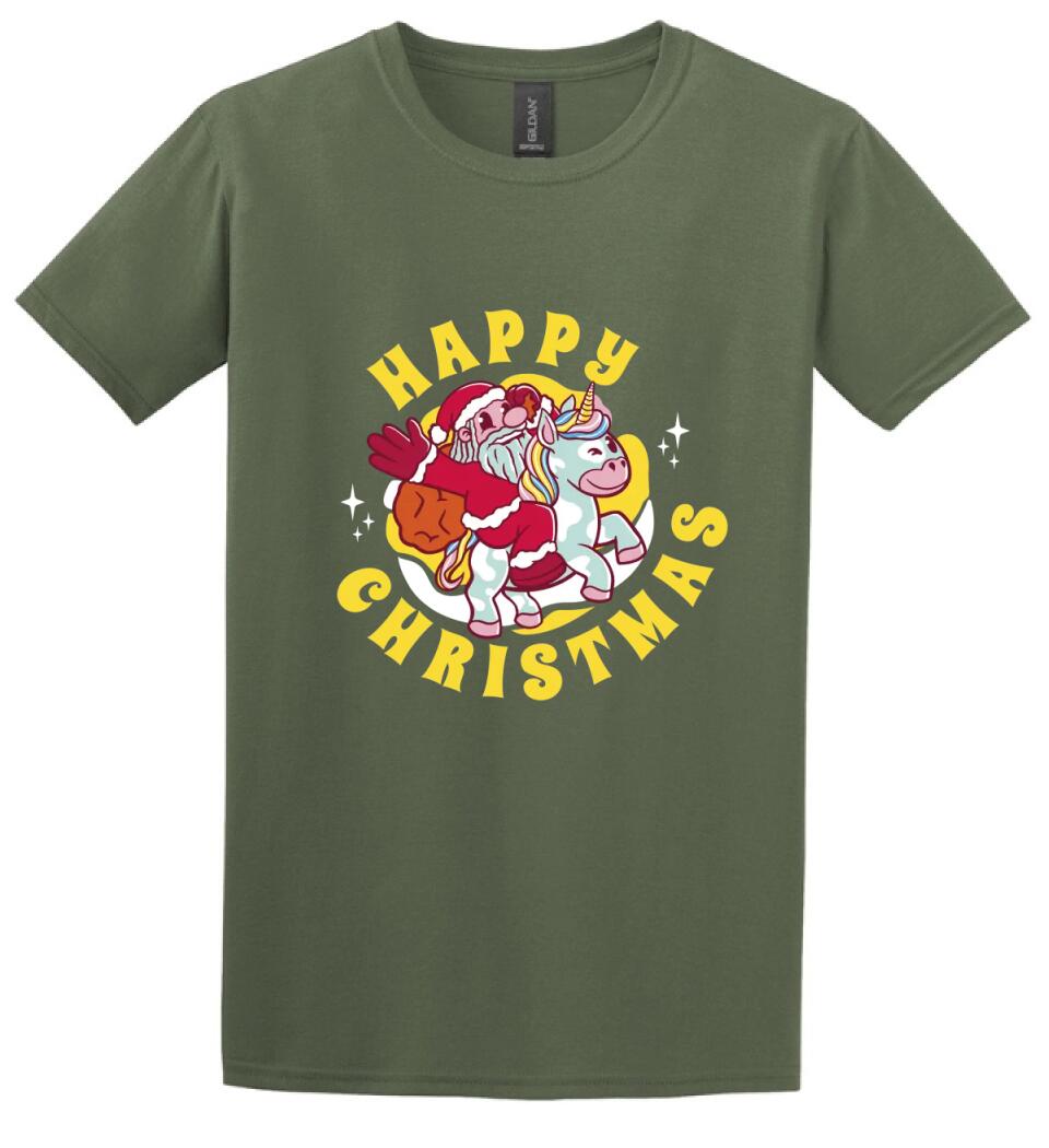 Happy christmas unicorn