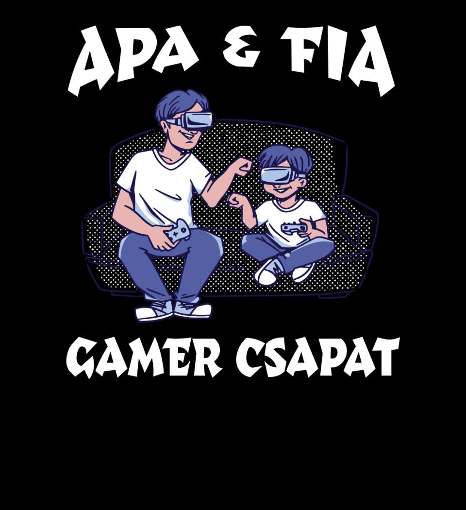 APA FIA GAMER CSAPAT Páros pólós minta