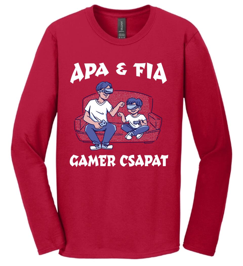 APA FIA GAMER CSAPAT Páros pólós minta