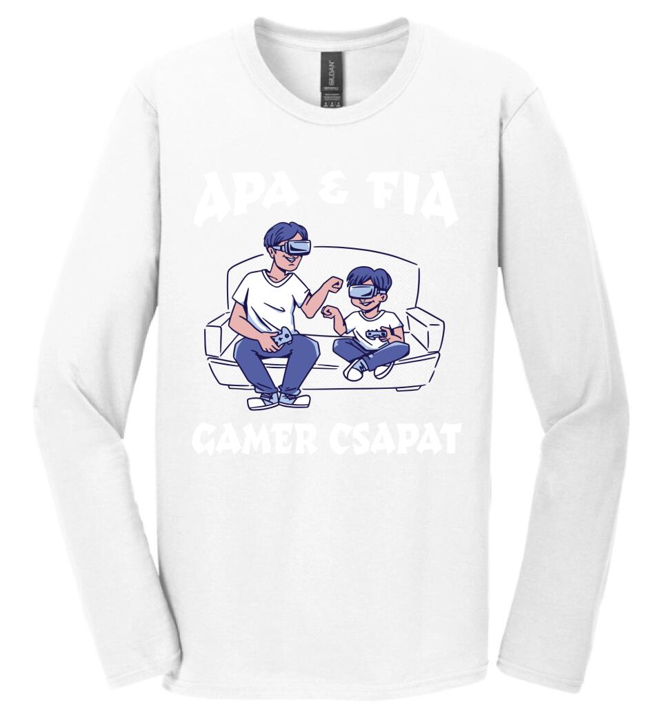 APA FIA GAMER CSAPAT Páros pólós minta