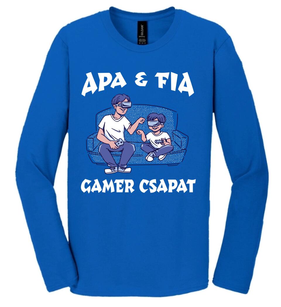 APA FIA GAMER CSAPAT Páros pólós minta