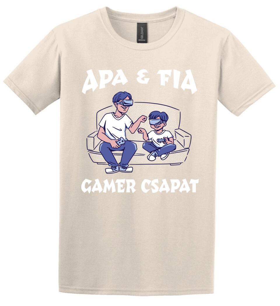 APA FIA GAMER CSAPAT Páros pólós minta