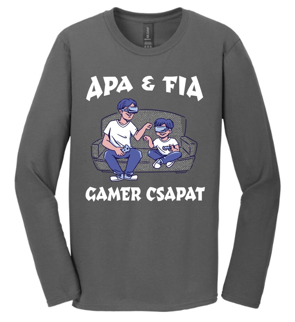 APA FIA GAMER CSAPAT Páros pólós minta