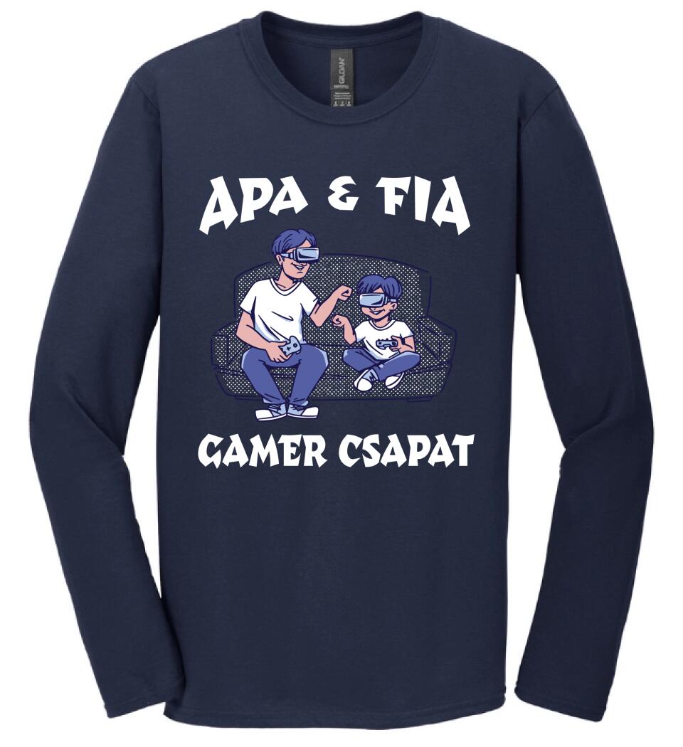 APA FIA GAMER CSAPAT Páros pólós minta