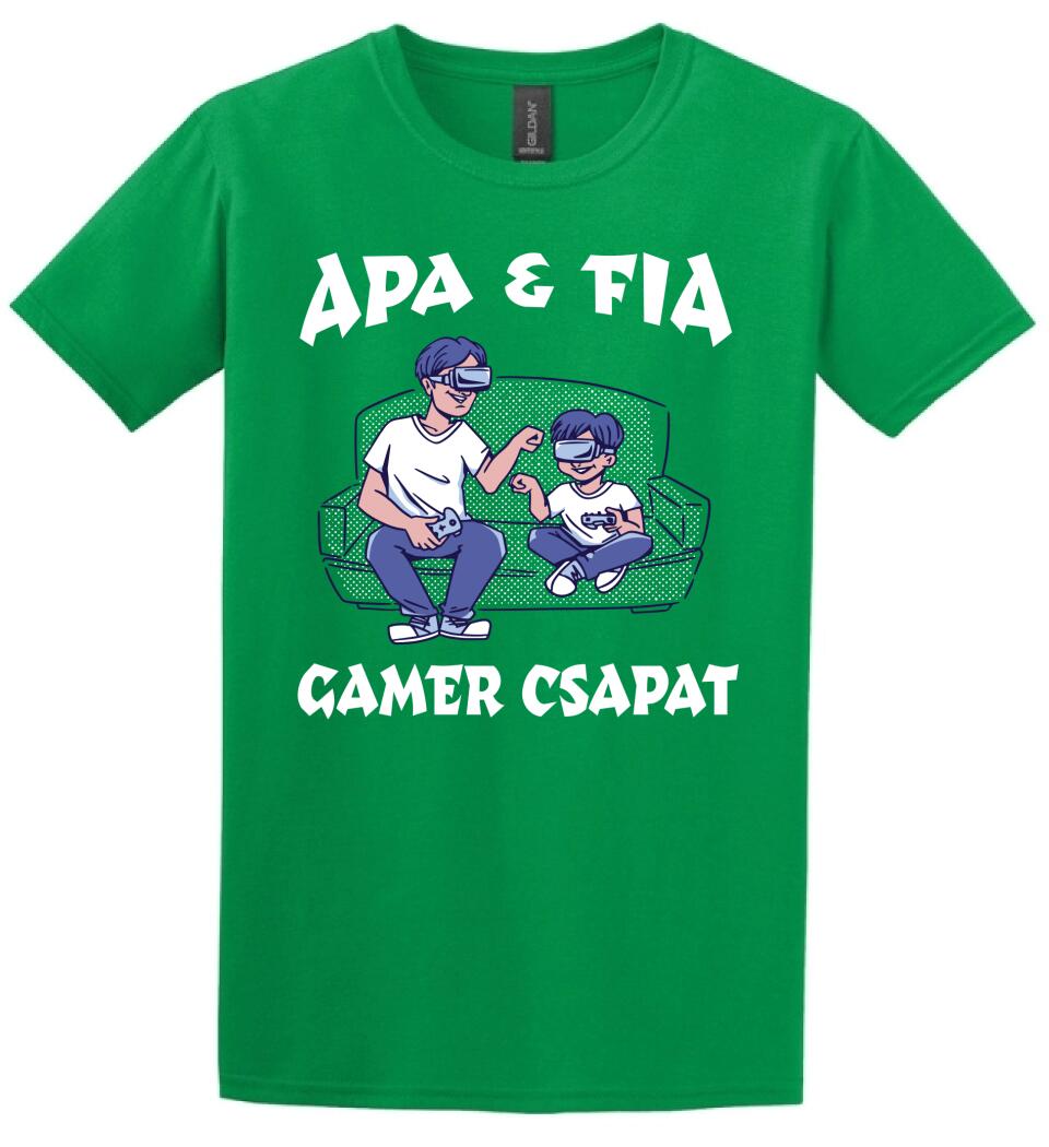 APA FIA GAMER CSAPAT Páros pólós minta