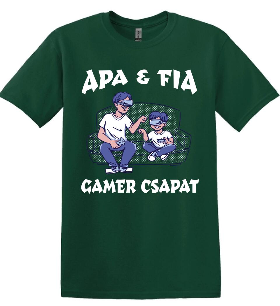 APA FIA GAMER CSAPAT Páros pólós minta