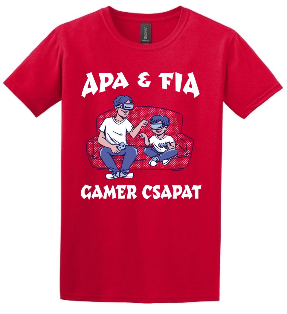 APA FIA GAMER CSAPAT Páros pólós minta