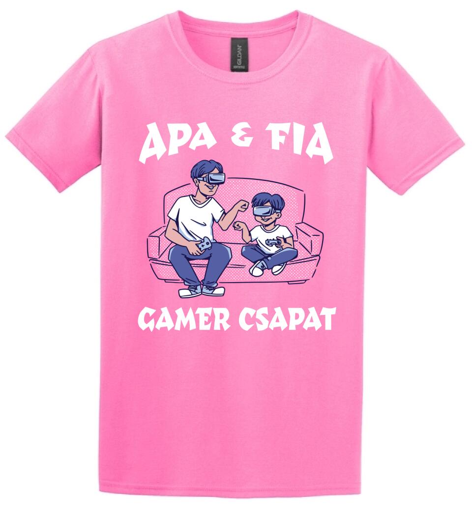 APA FIA GAMER CSAPAT Páros pólós minta