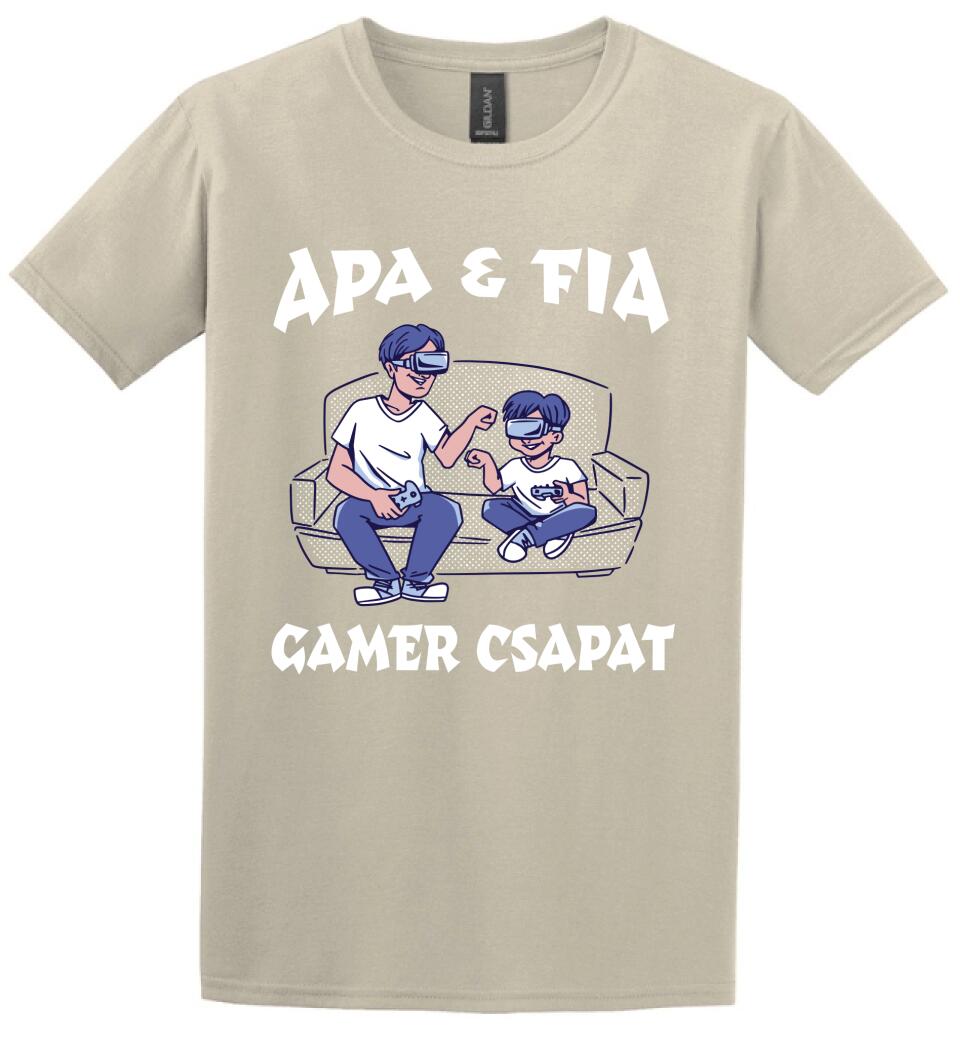 APA FIA GAMER CSAPAT Páros pólós minta