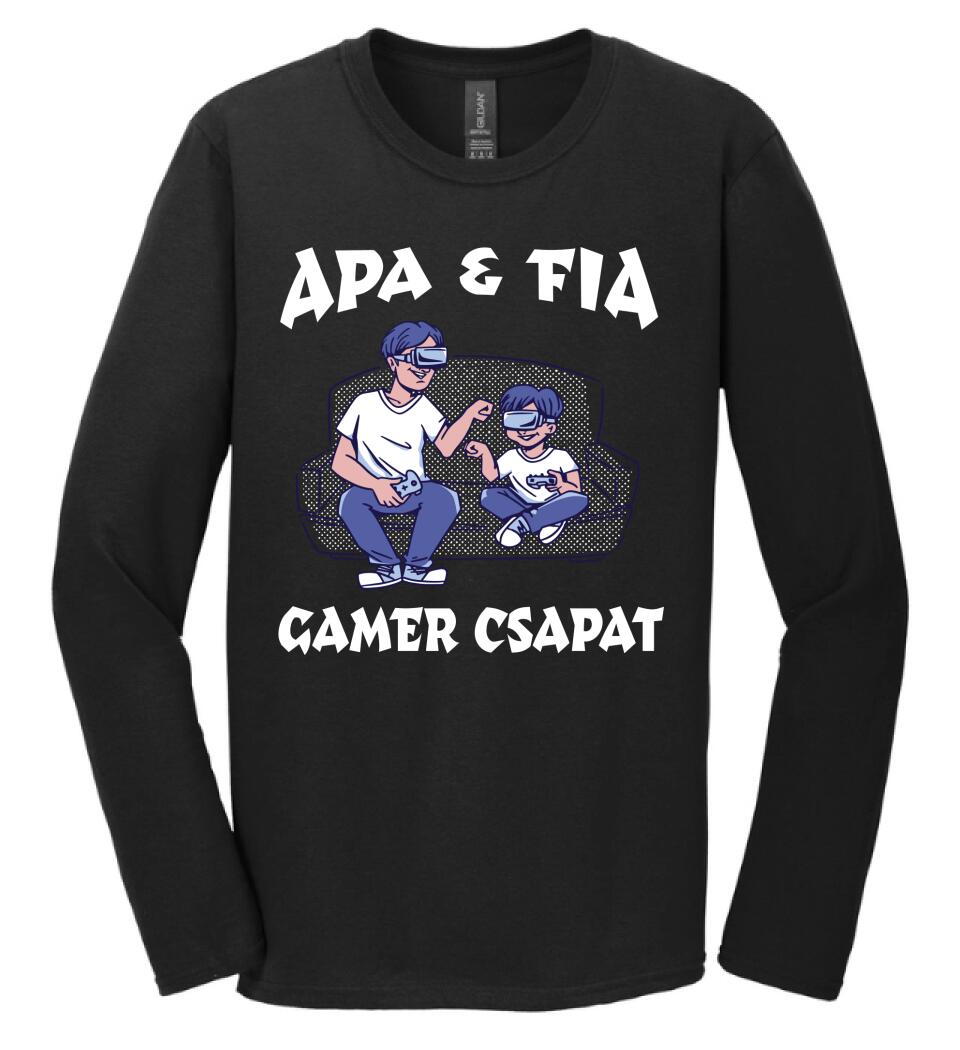 APA FIA GAMER CSAPAT Páros pólós minta