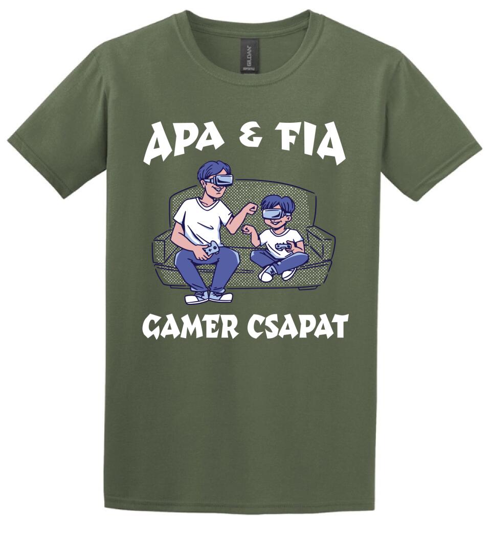 APA FIA GAMER CSAPAT Páros pólós minta