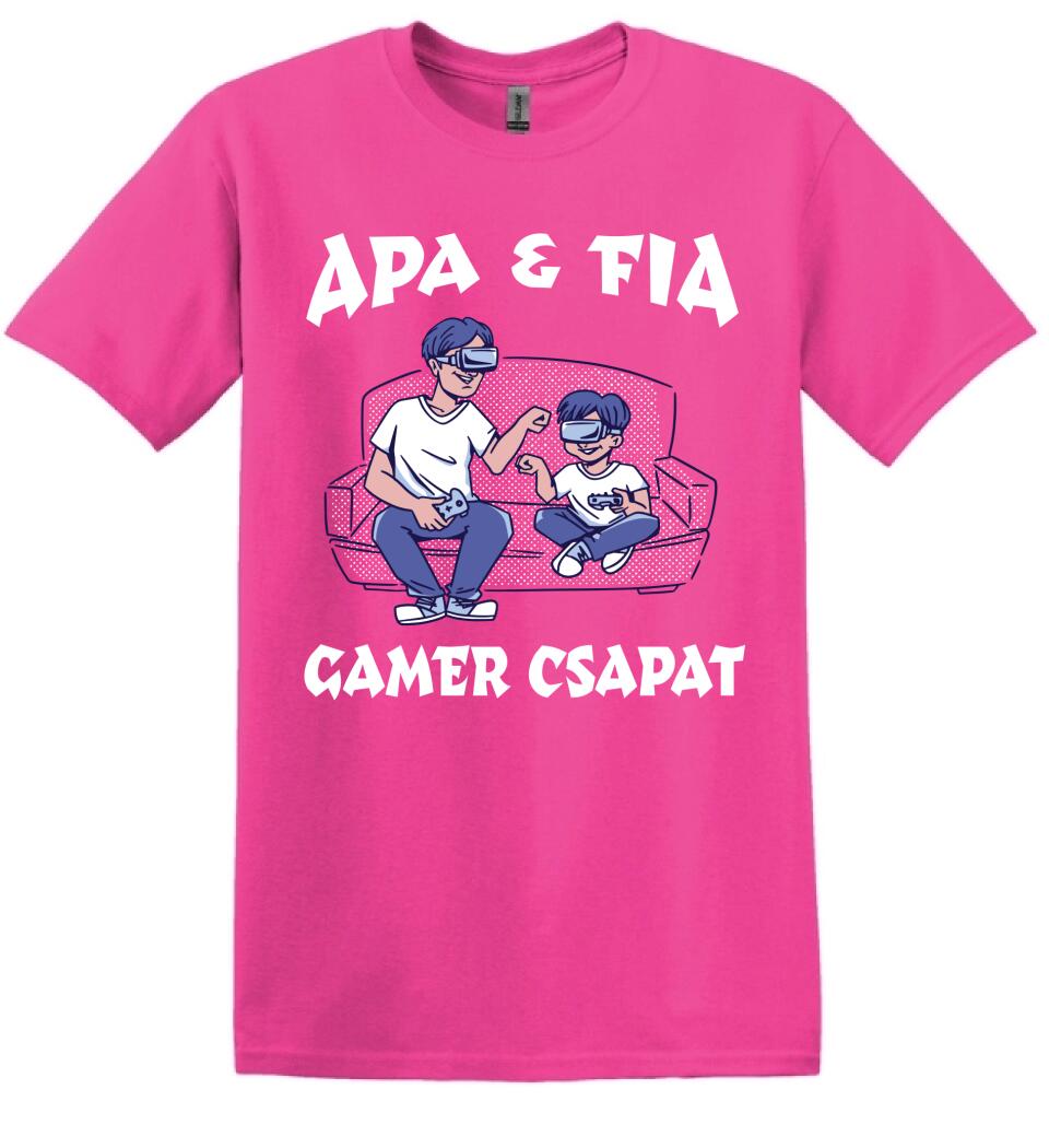 APA FIA GAMER CSAPAT Páros pólós minta