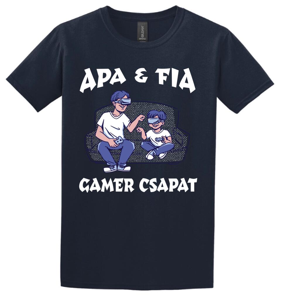APA FIA GAMER CSAPAT Páros pólós minta