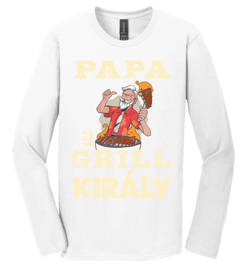 Papa a grill király Póló