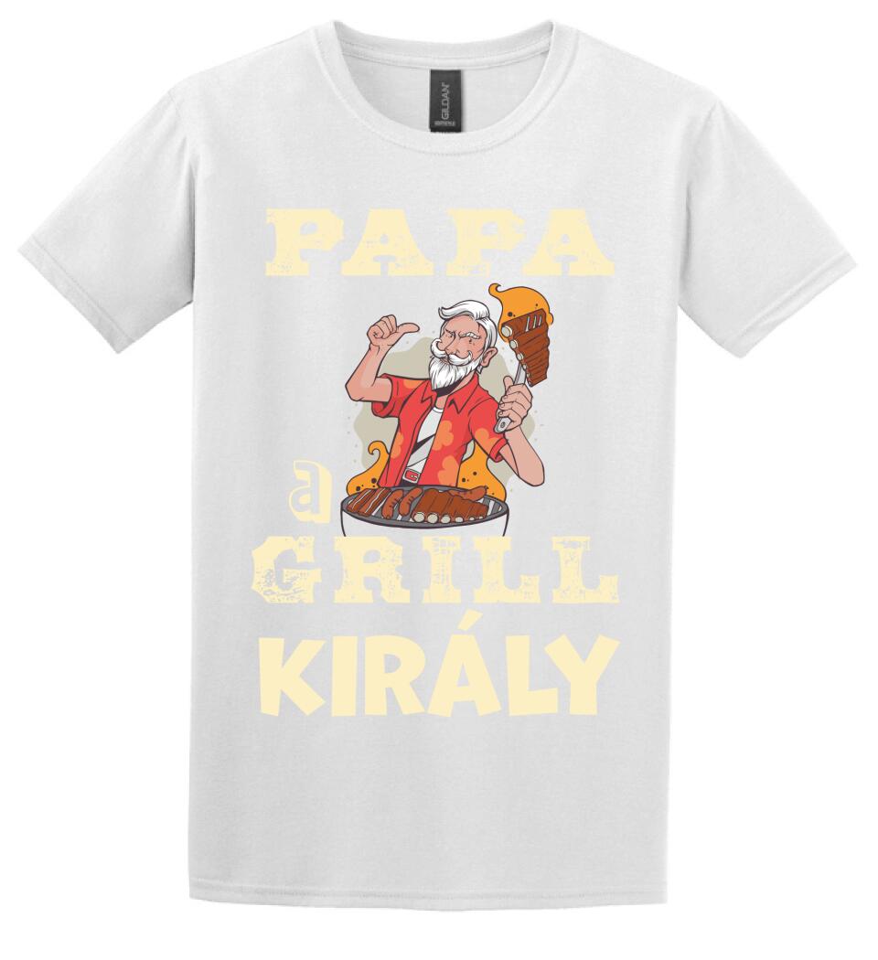 Papa a grill király Póló