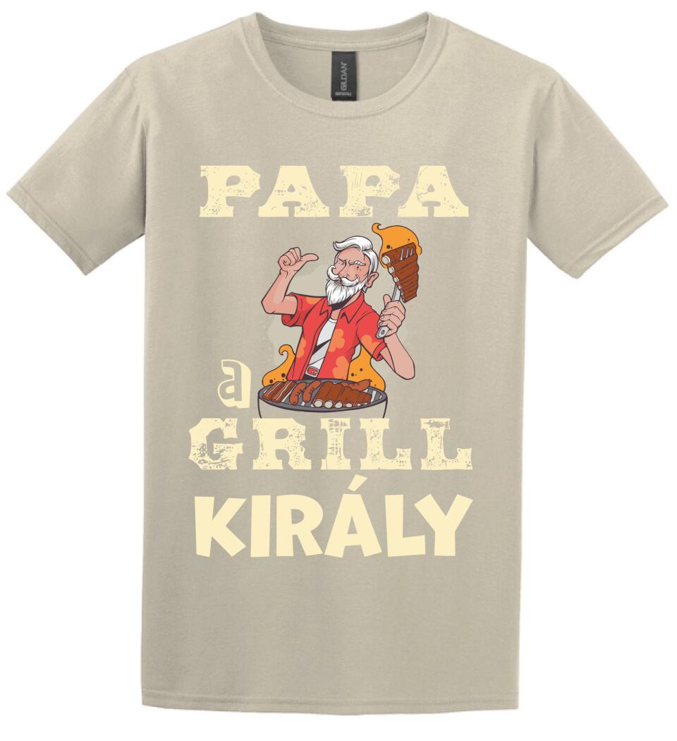 Papa a grill király Póló