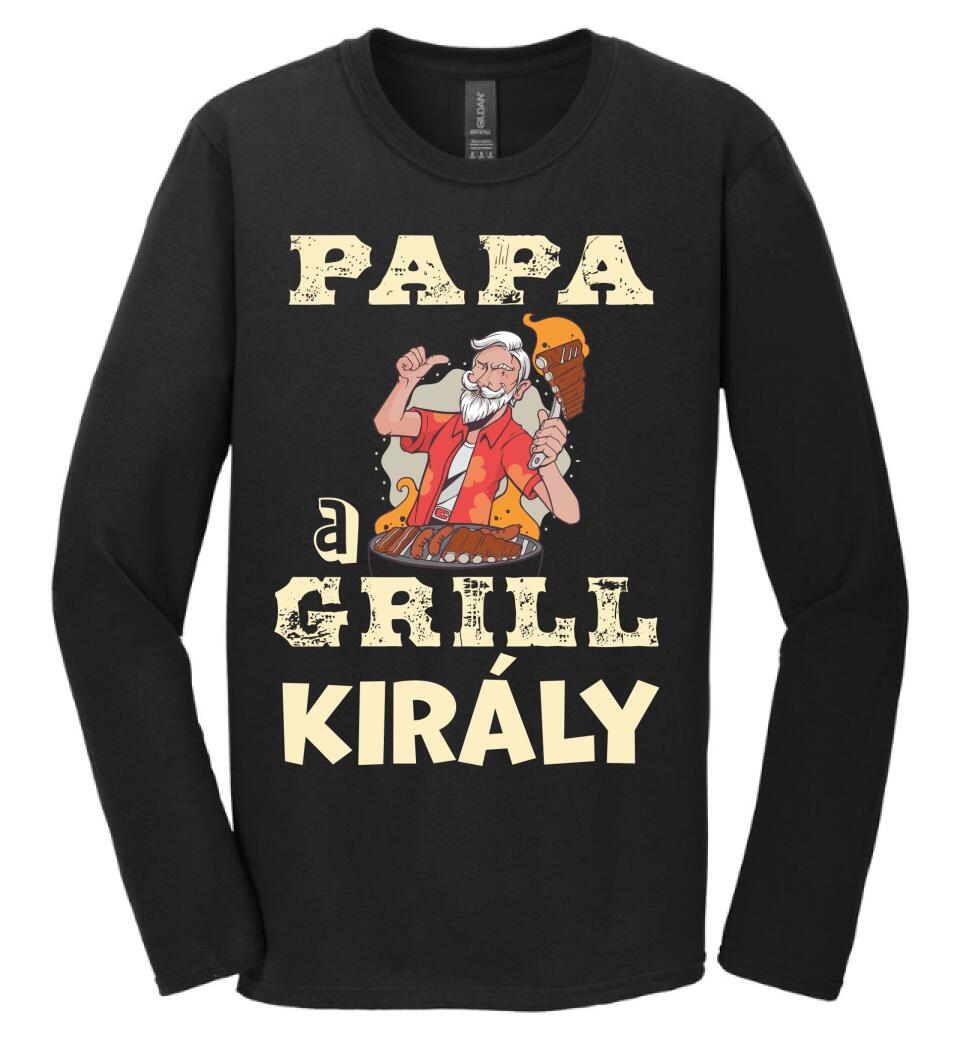 Papa a grill király Póló
