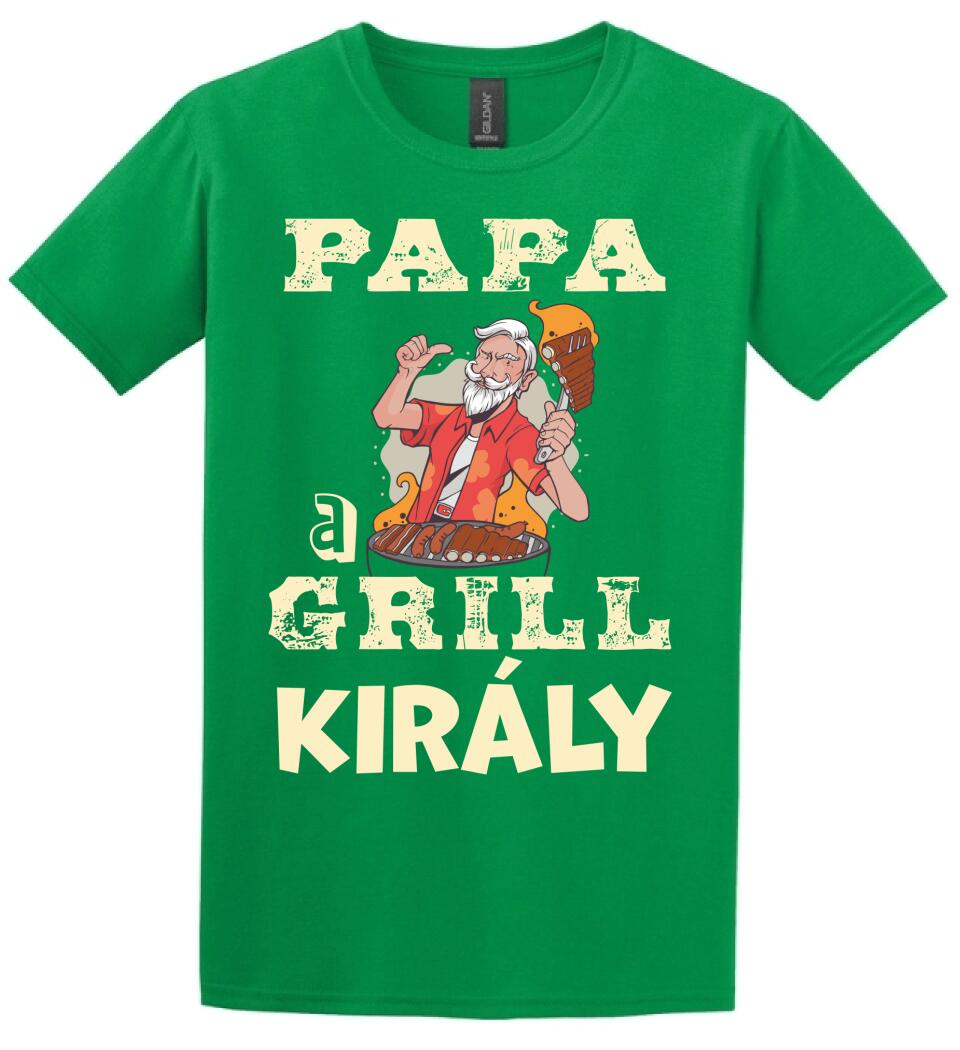 Papa a grill király Póló