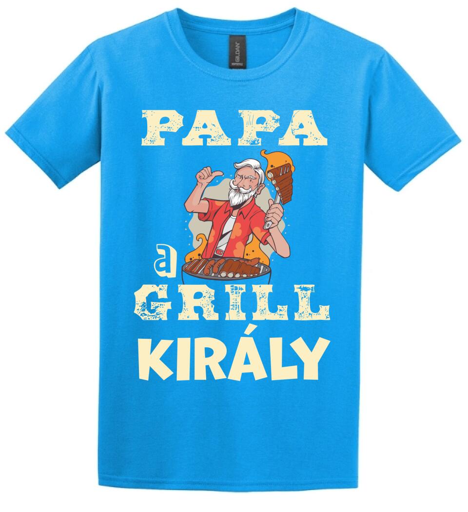 Papa a grill király Póló