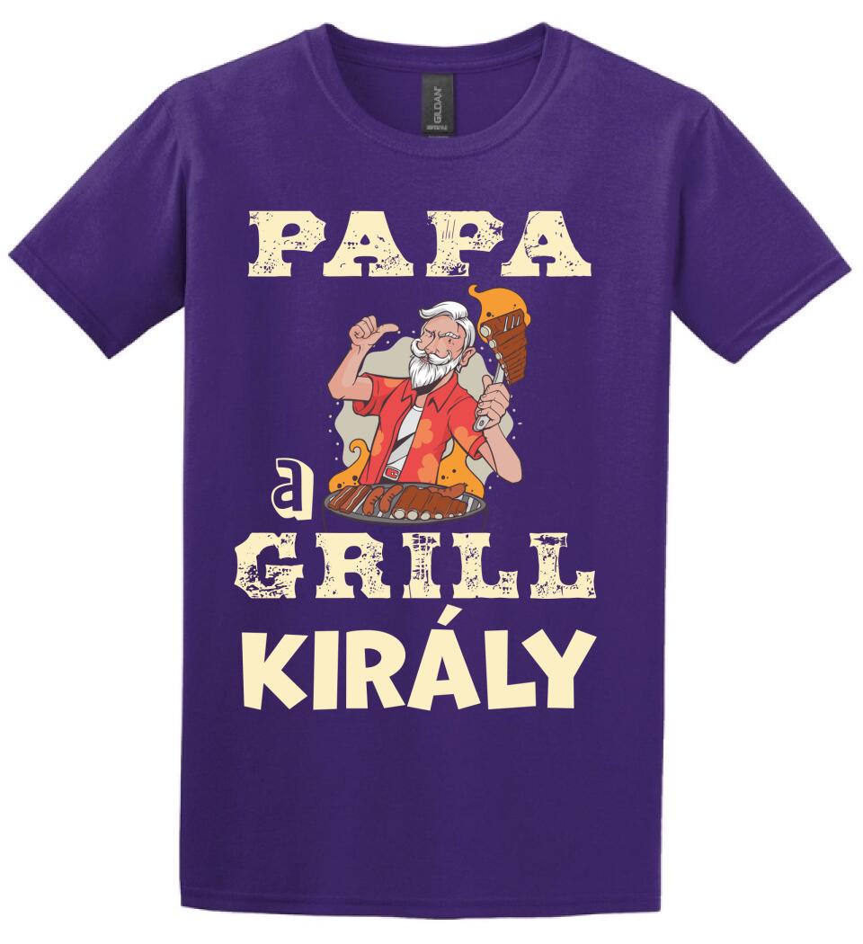 Papa a grill király Póló