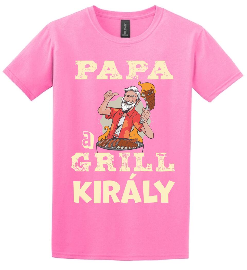 Papa a grill király Póló