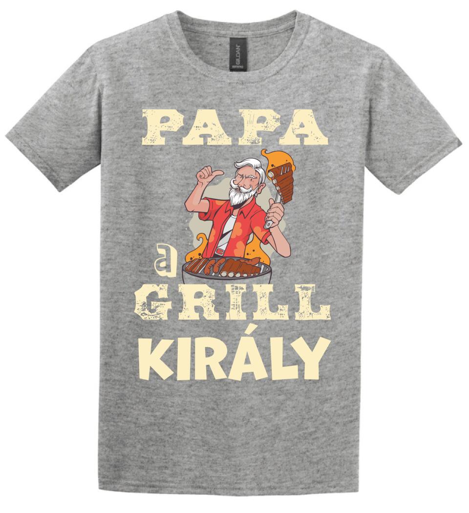 Papa a grill király Póló