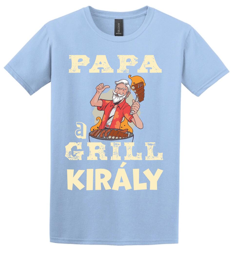 Papa a grill király Póló